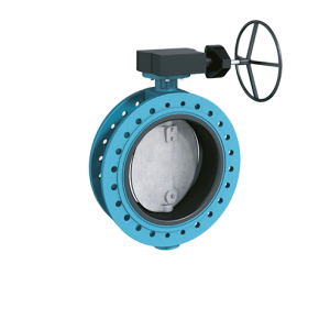 Van bướm tay quay hai mặt bích Ebro F012 - K